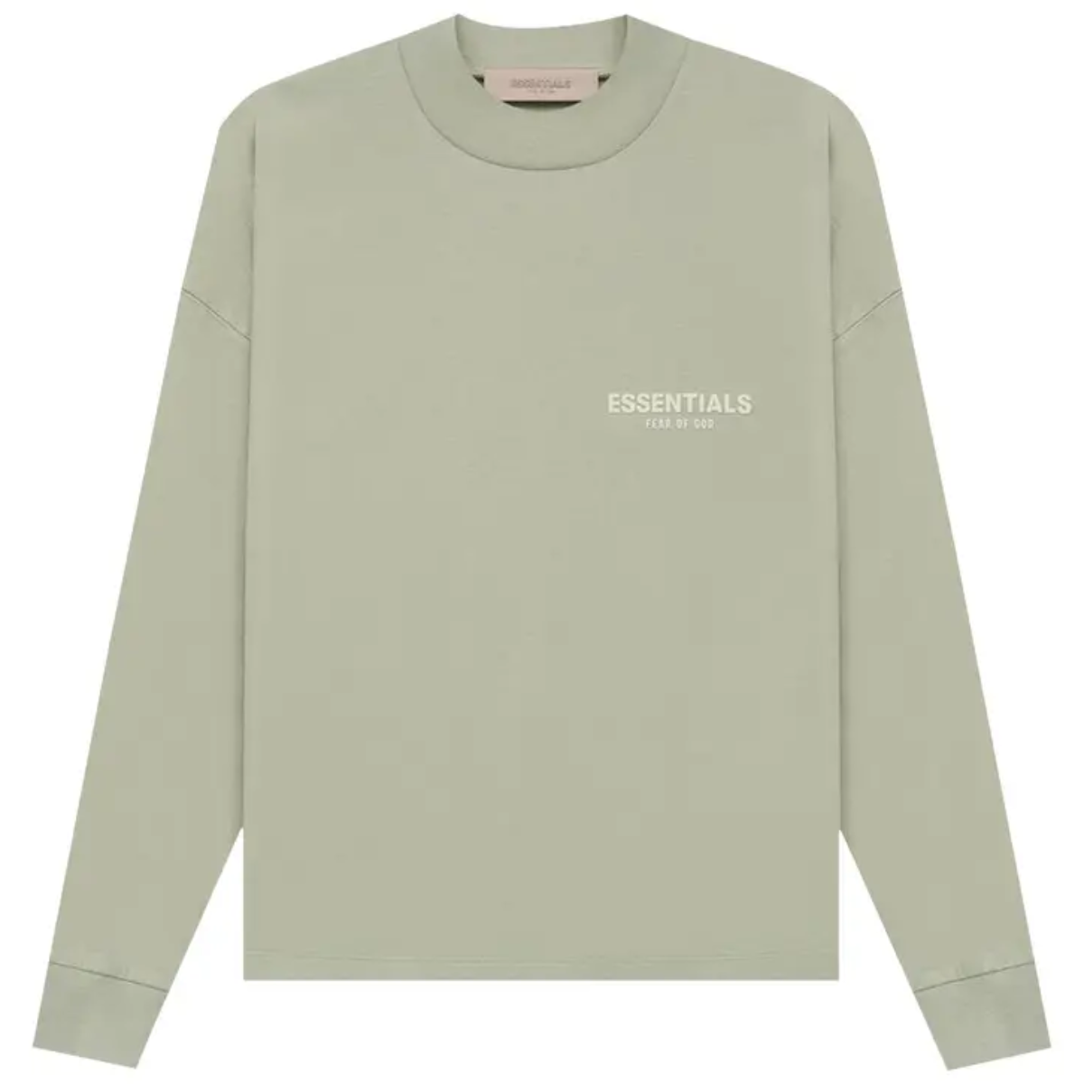 Fear of God Essentials Long Sleeve T-Shirt (Sea Foam)
