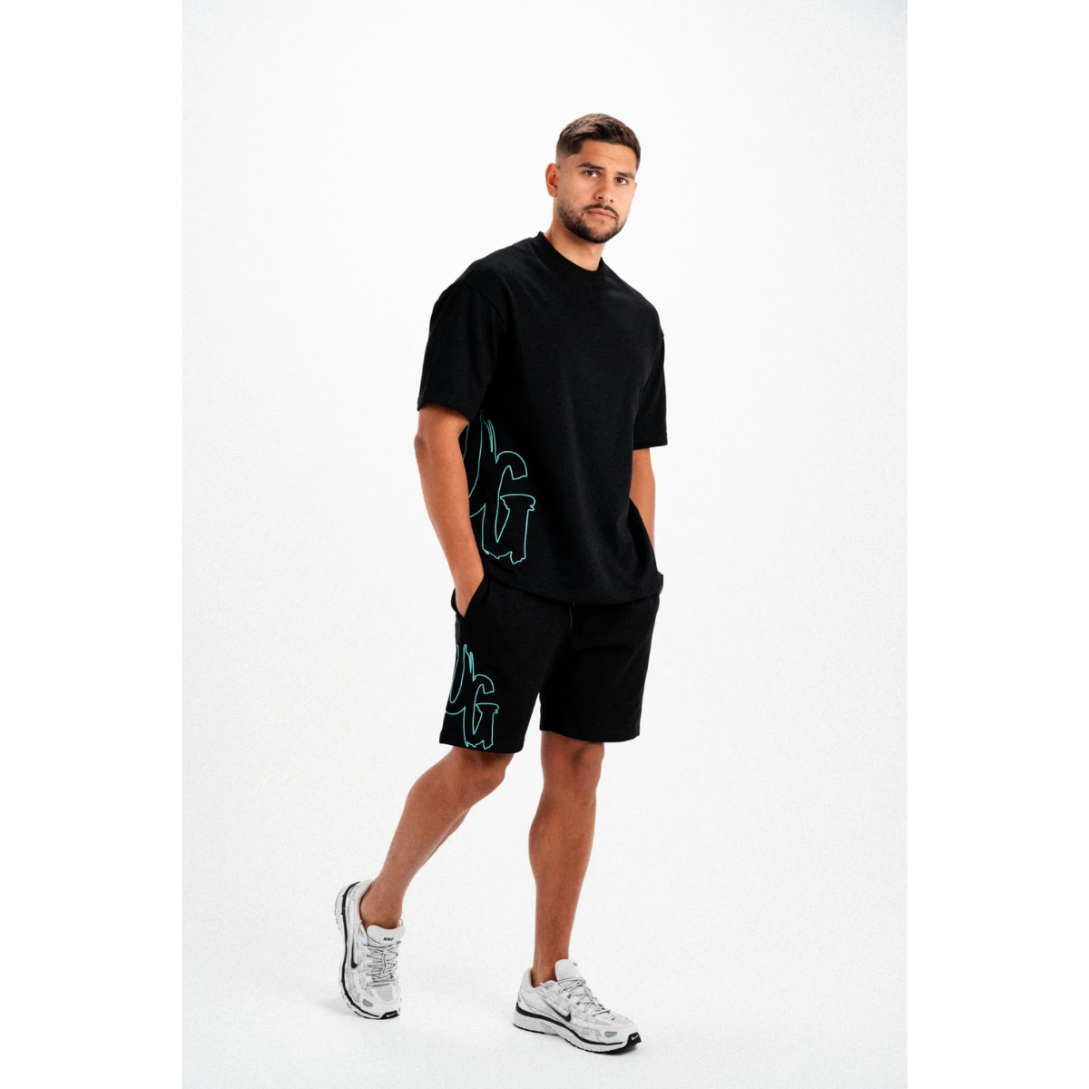 Undrground Omarta T-Shirt (Black/Tiffany)