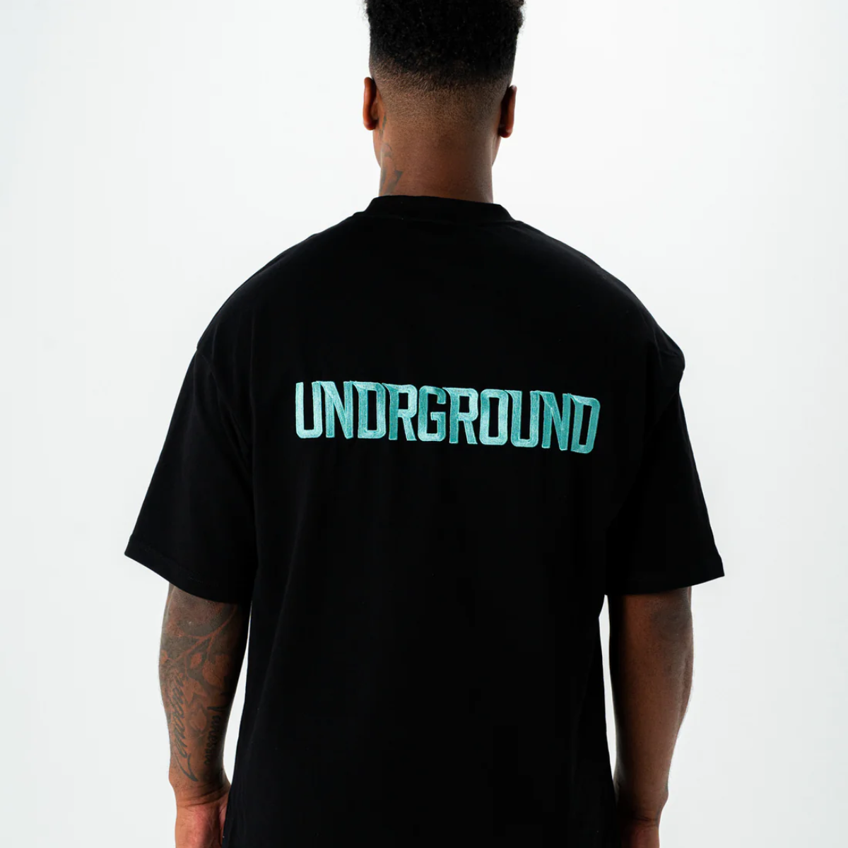 Undrground Empire Street T-Shirt (Black/Tiffany)