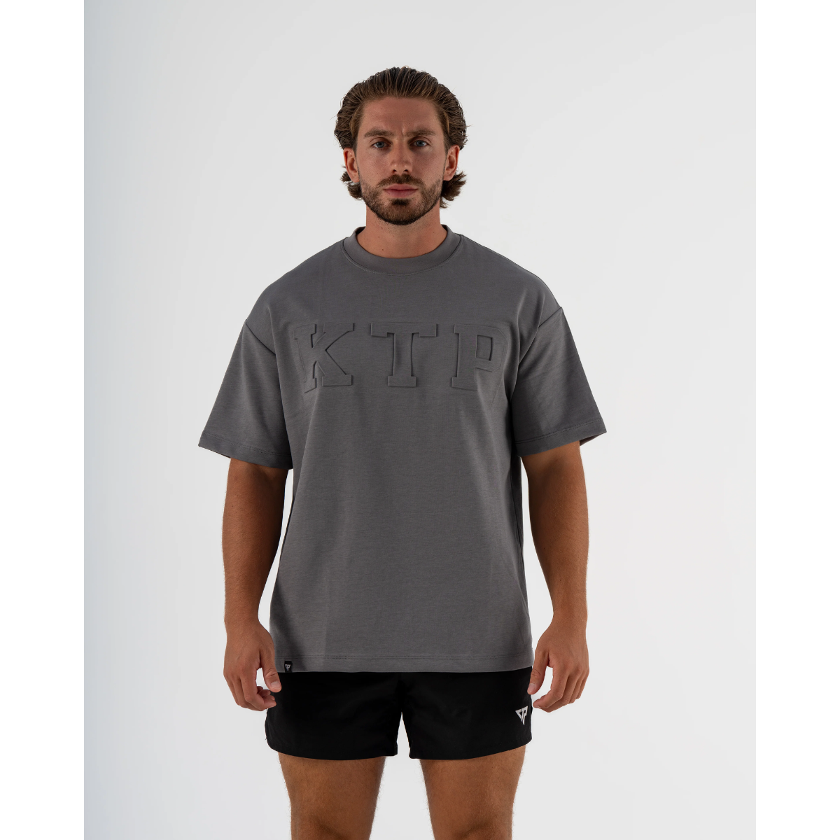 KEEPTHATPUMP Embossed Tee 2 (Charcoal)