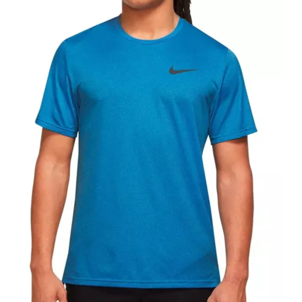 Nike Pro Dri-FIT Short-Sleeve T-Shirt (Blue)