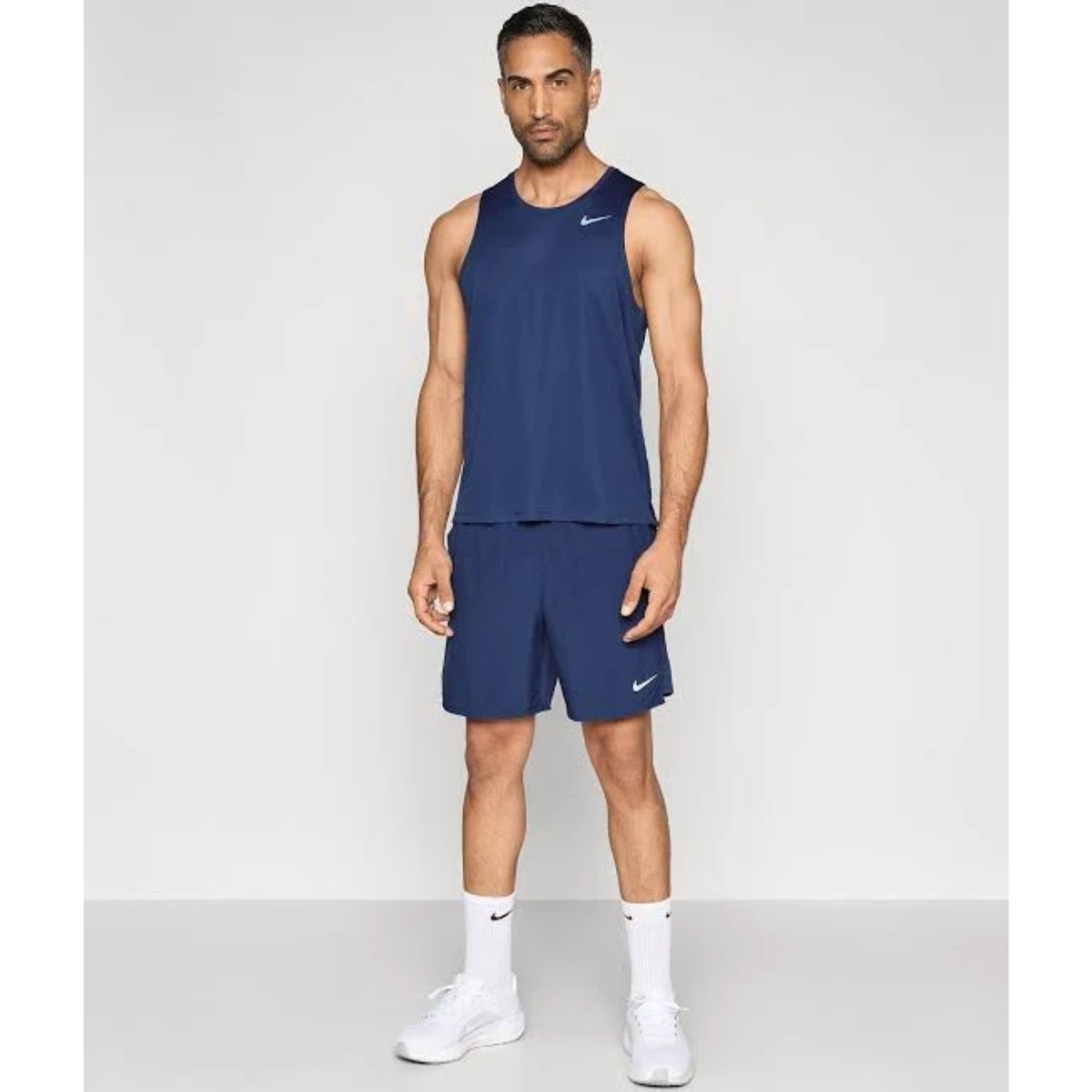 Nike Mens Dri-FIT Miler 1.0 Tank (Navy)