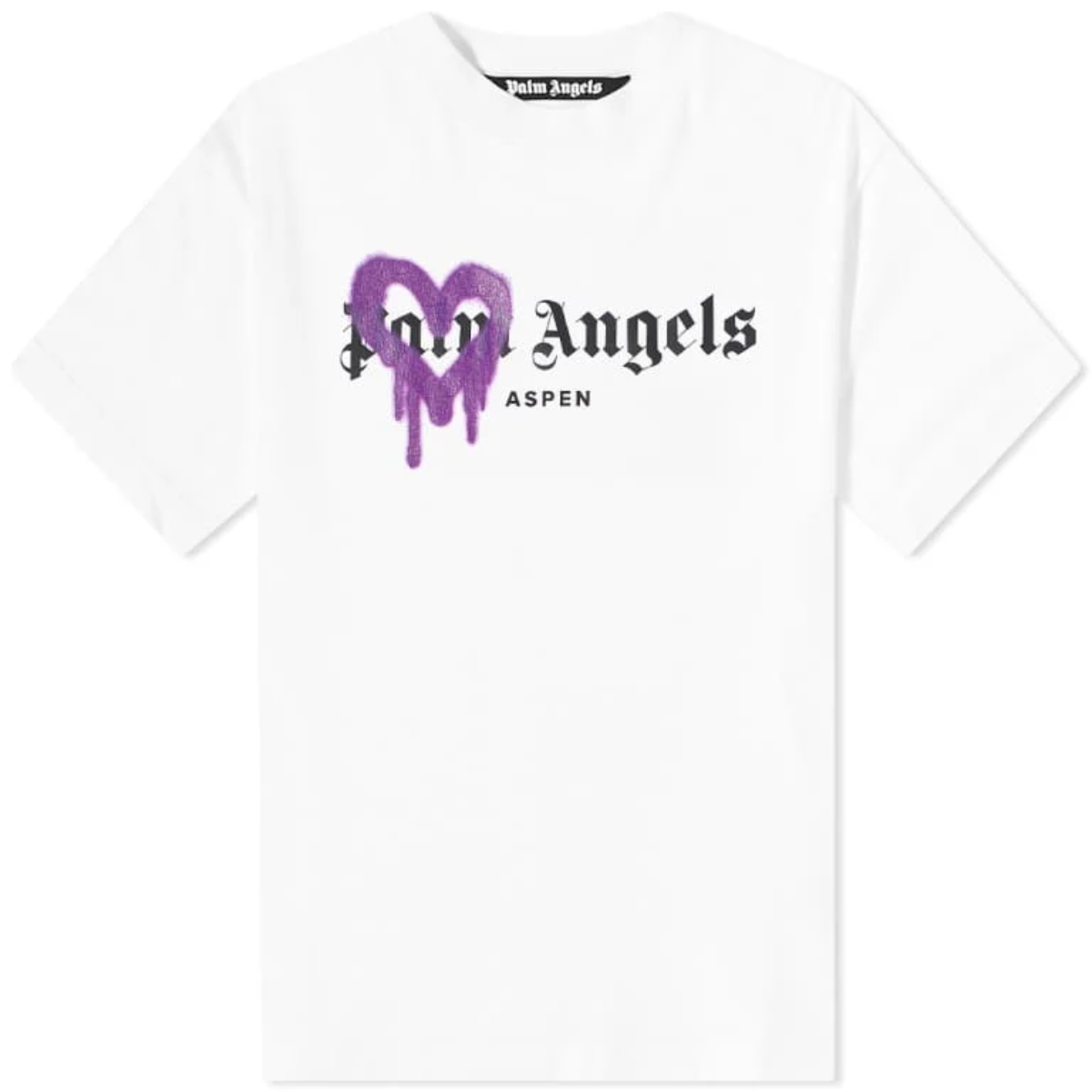 Palm Angels Aspen Sprayed Logo T-Shirt