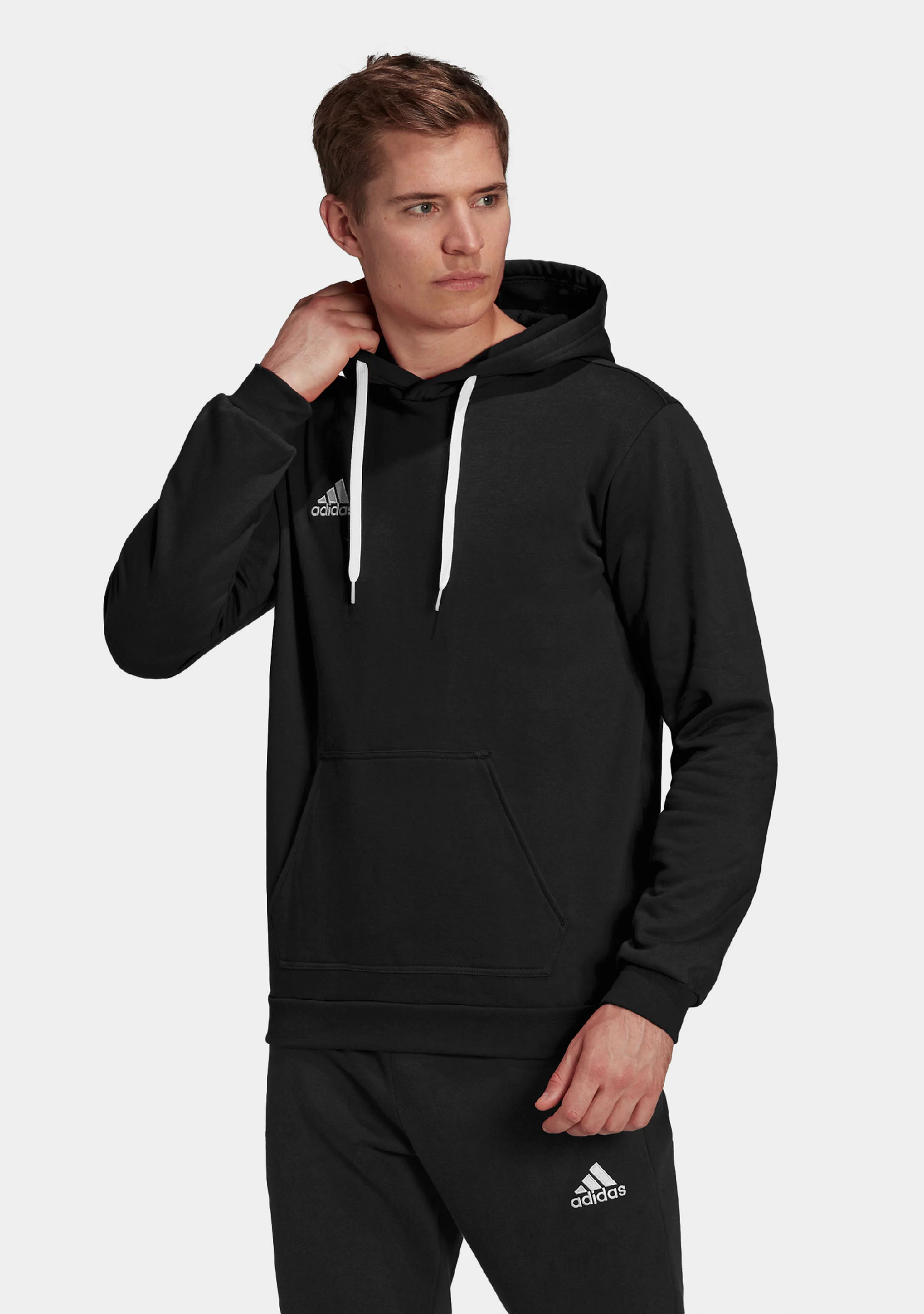 Adidas Mens Entrada 22 Hoodie (Black)