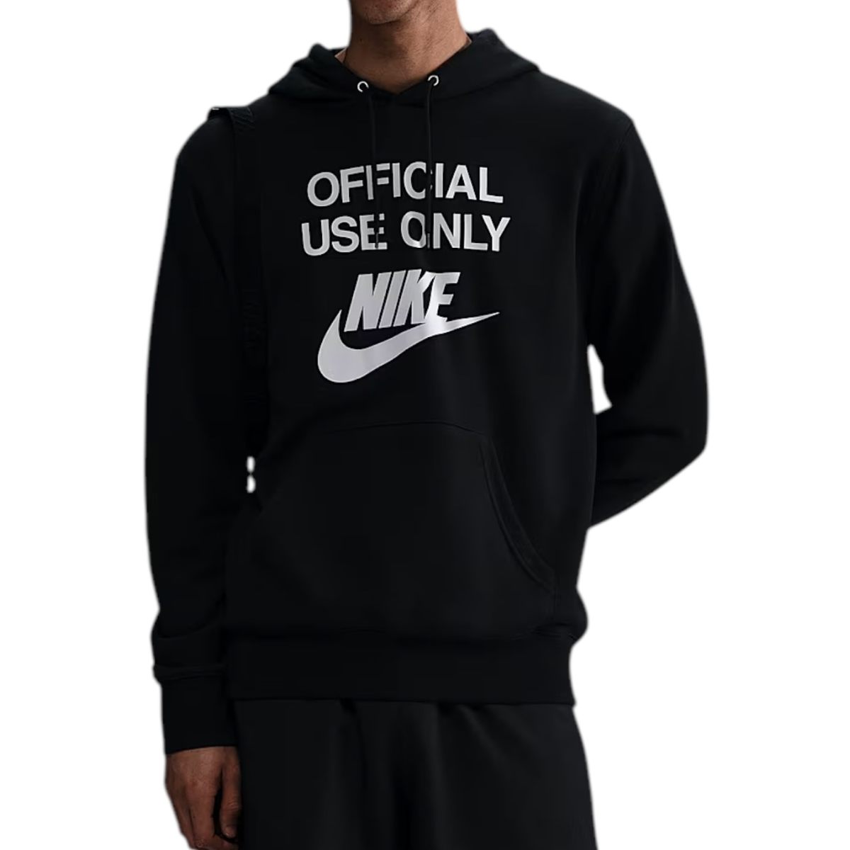 Nike Mens Club Hoodie Official Use Only (Black)