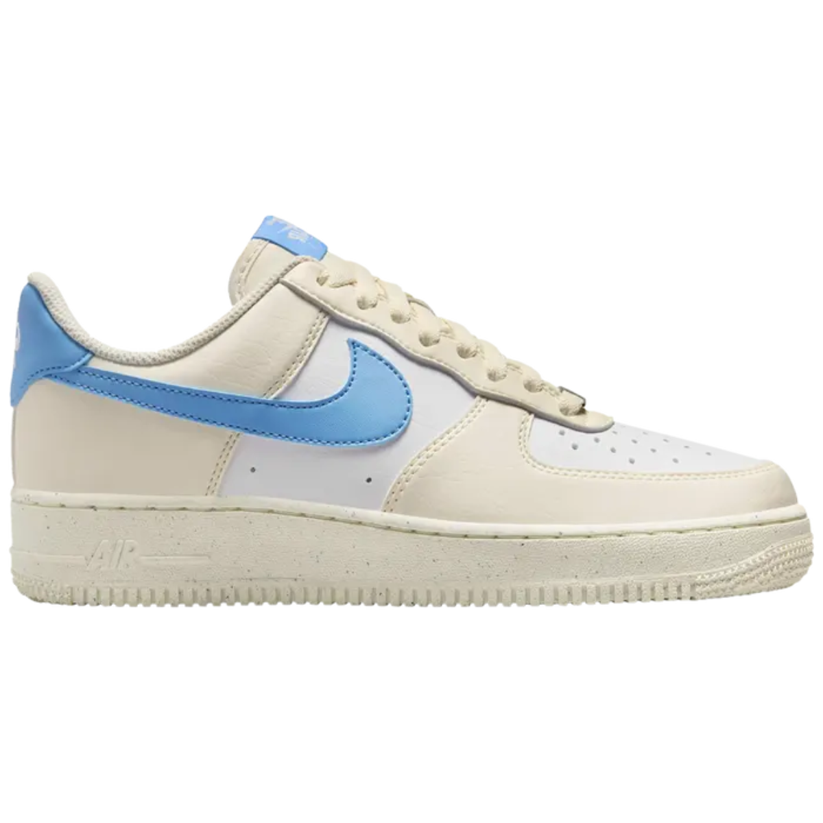 Womens Nike Air Force 1 Low 07 Next Nature (Pale Ivory/University Blue)