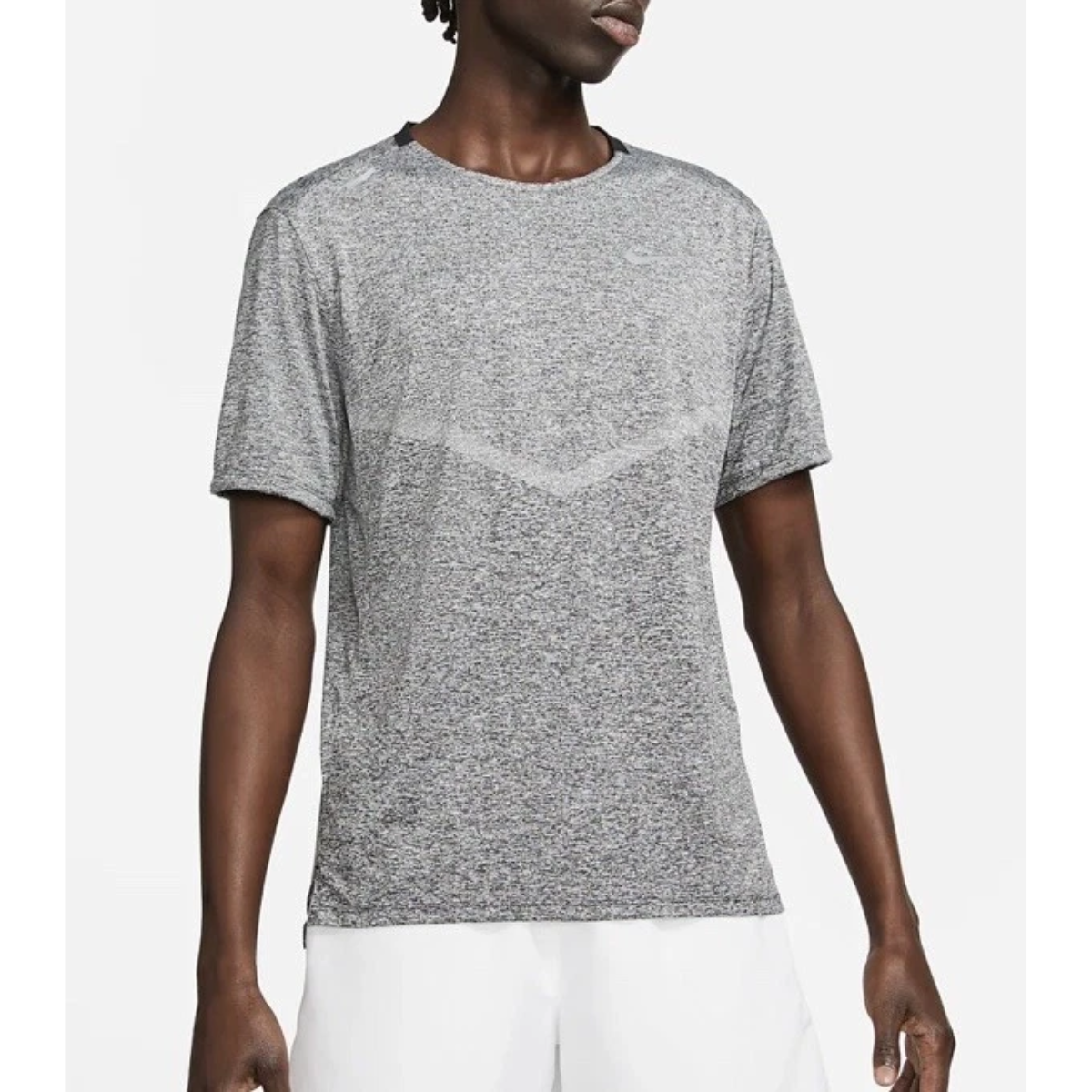 Nike Rise 365 Men's Dri-FIT Short-Sleeve Running T-Shirt (Grey)