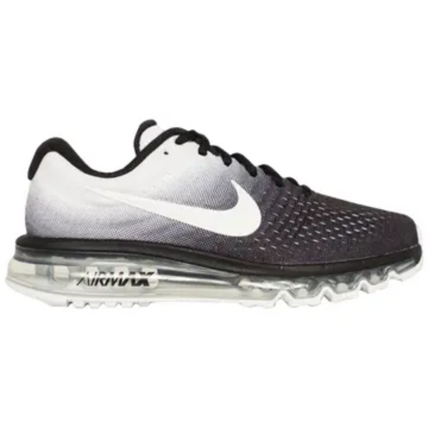 nike air max 2017 black white