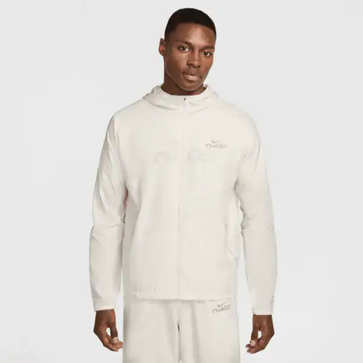 Nike Dri-FIT Miler Flash Water Repellant Jacket (Sail)