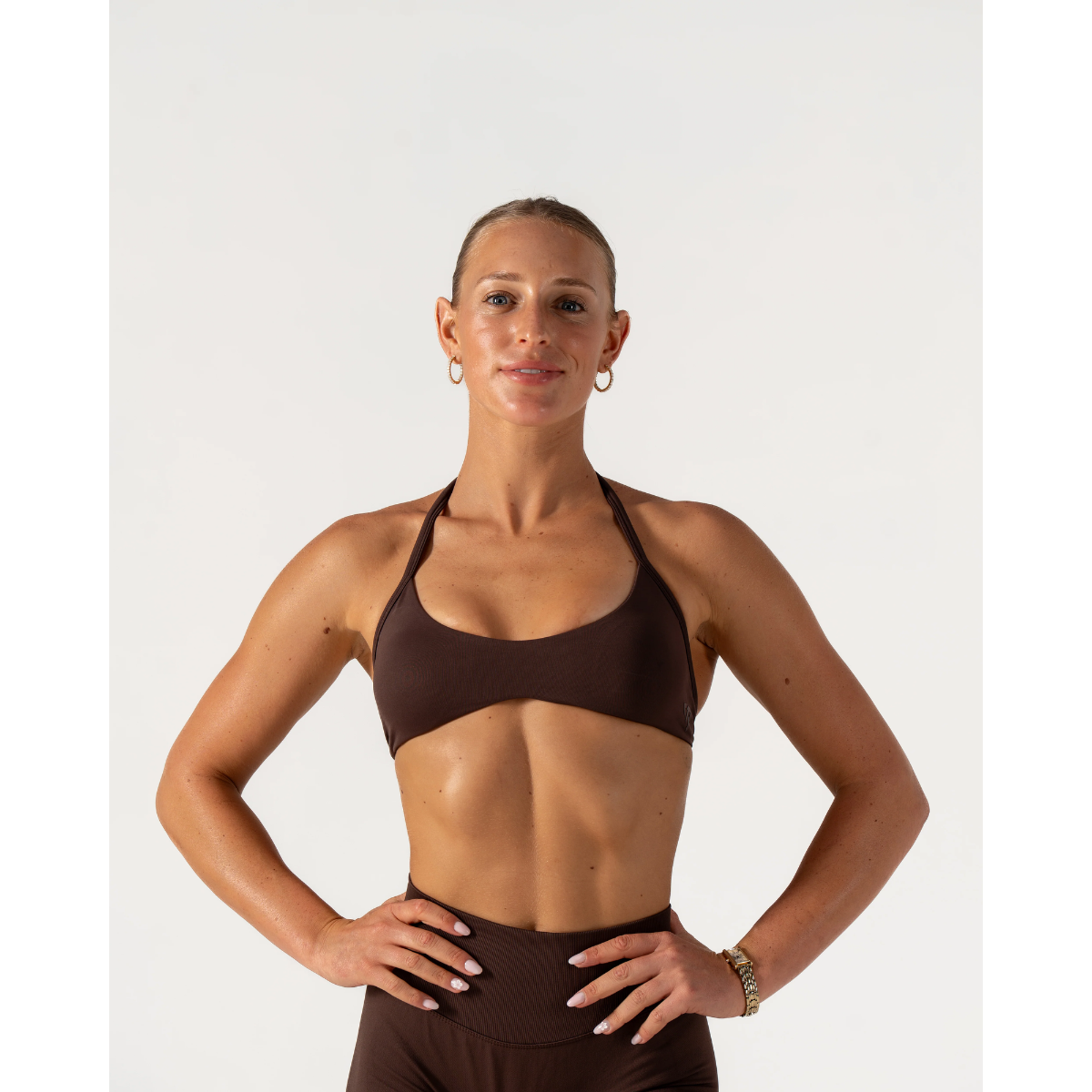 KEEPTHATPUMP Recoil Bralette (Espresso)