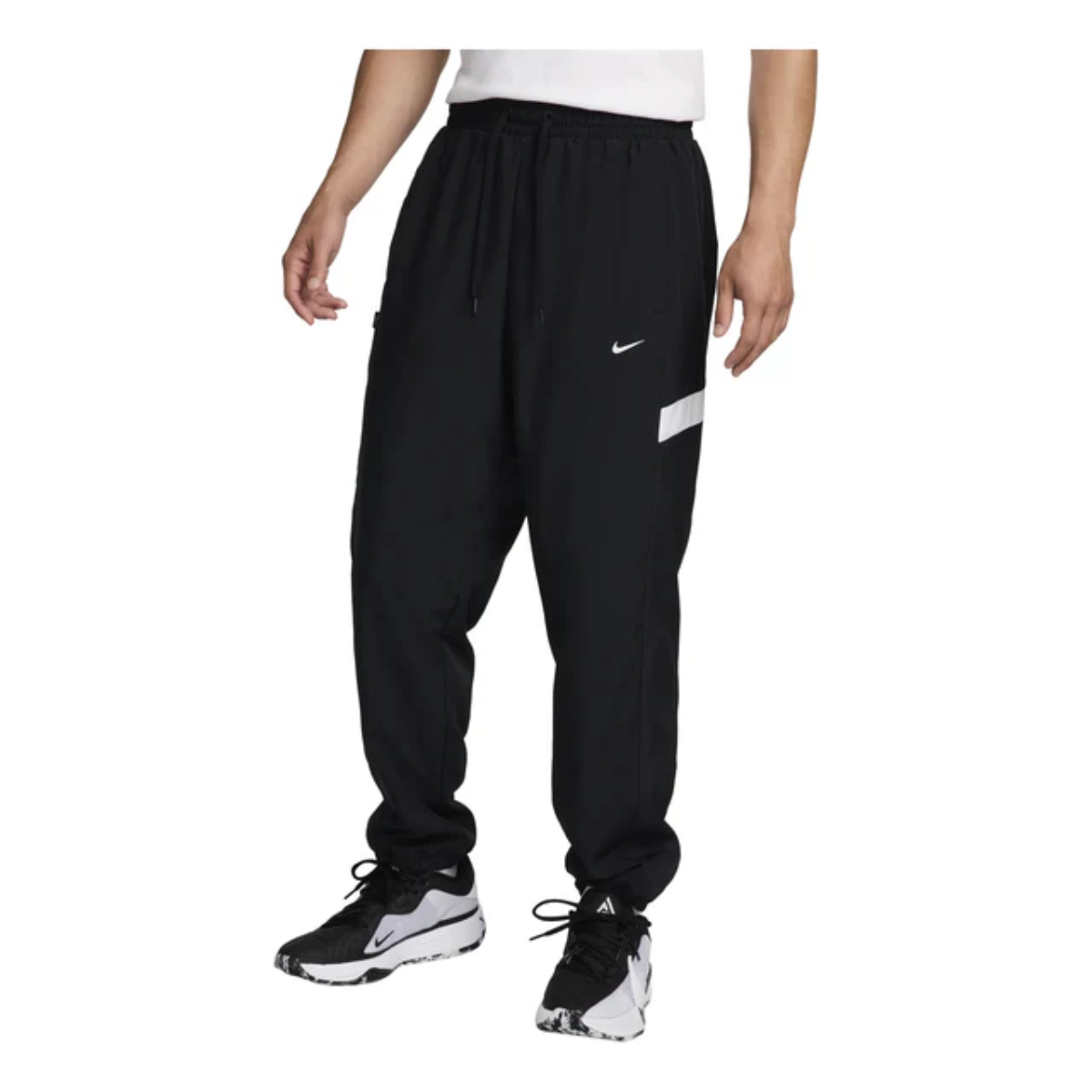 Nike Icon Woven Basketball Pants (Black/White)