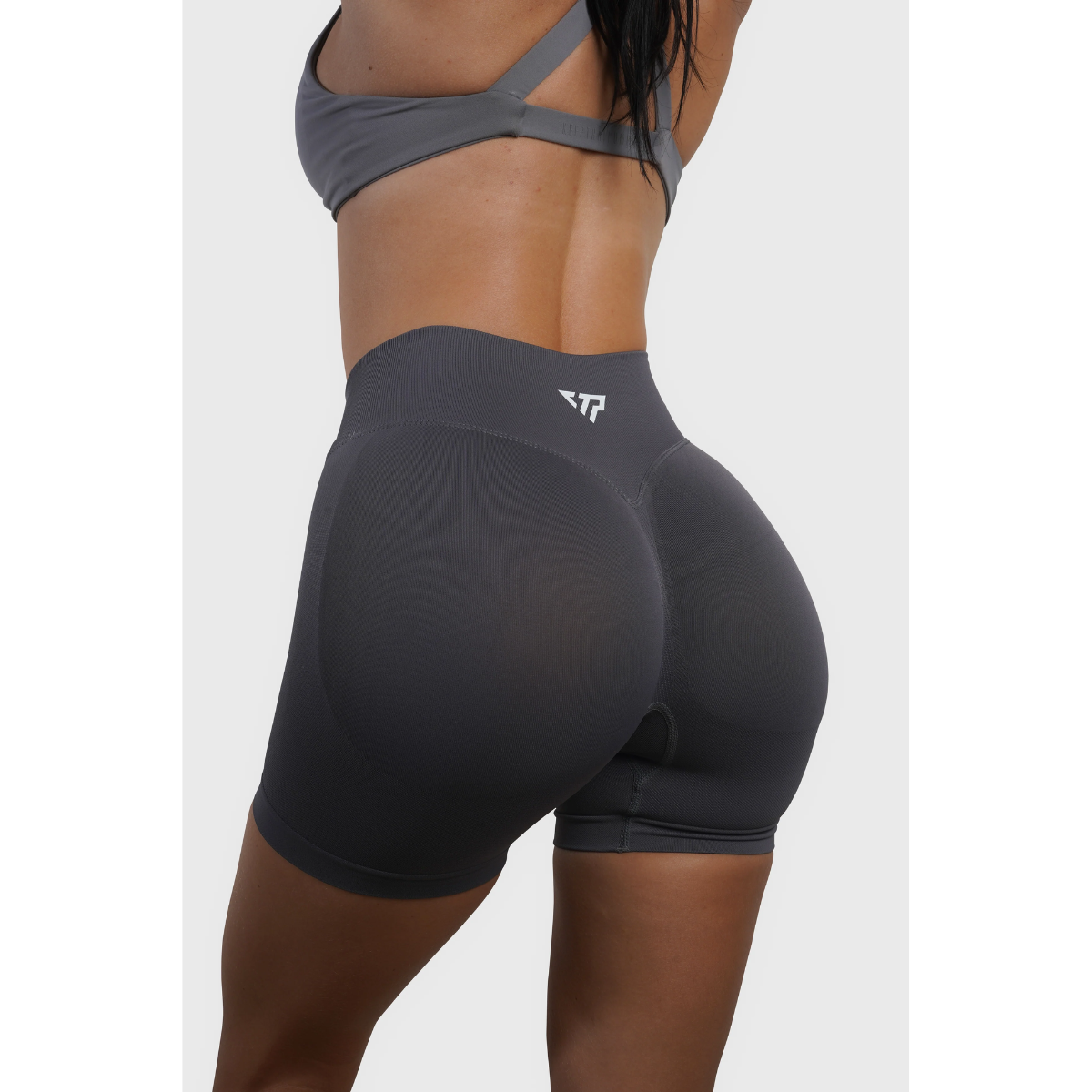 KEEPTHATPUMP Recoil Scrunch Shorts (Storm)