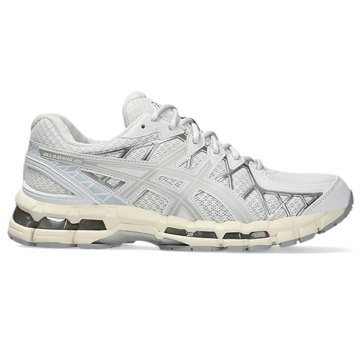 ASICS GEL-Kayano 20 (White/Pure Silver) Sneaker Hut