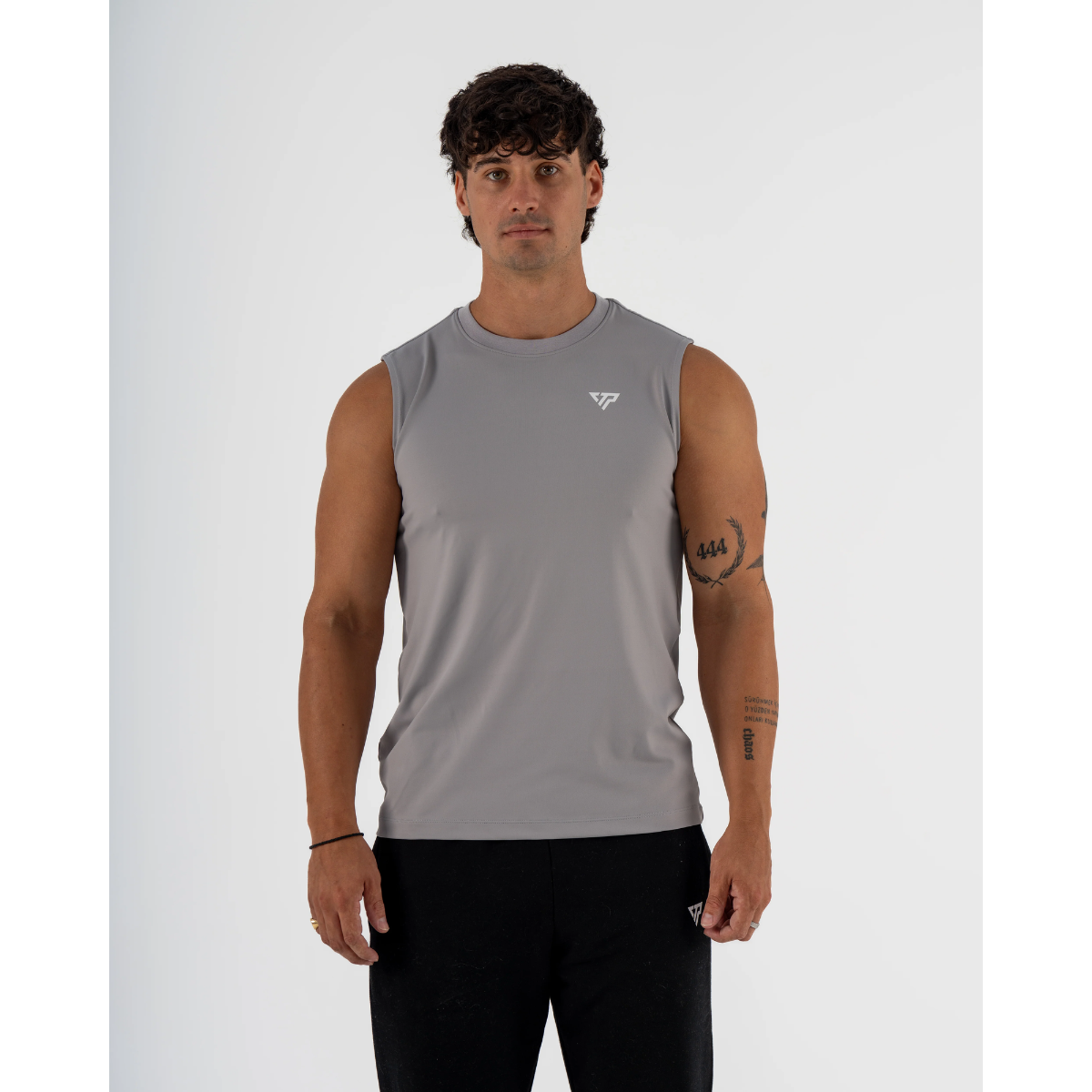 KEEPTHATPUMP Mens Dry Fit Tank (Grey)