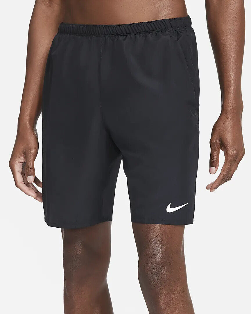 Nike Men's 9" Challenger Black Running Shorts