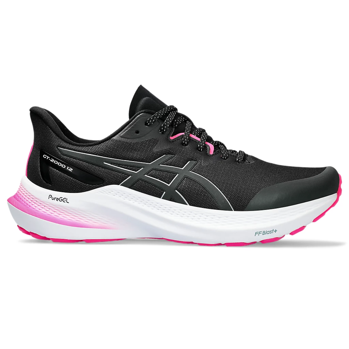 ASICS GT-2000 12 Lite Show (Black/Pure Silver)