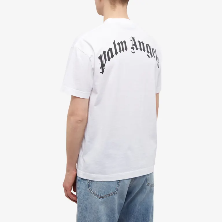 Palm Angels Broken Palm T-Shirt (White/Green)