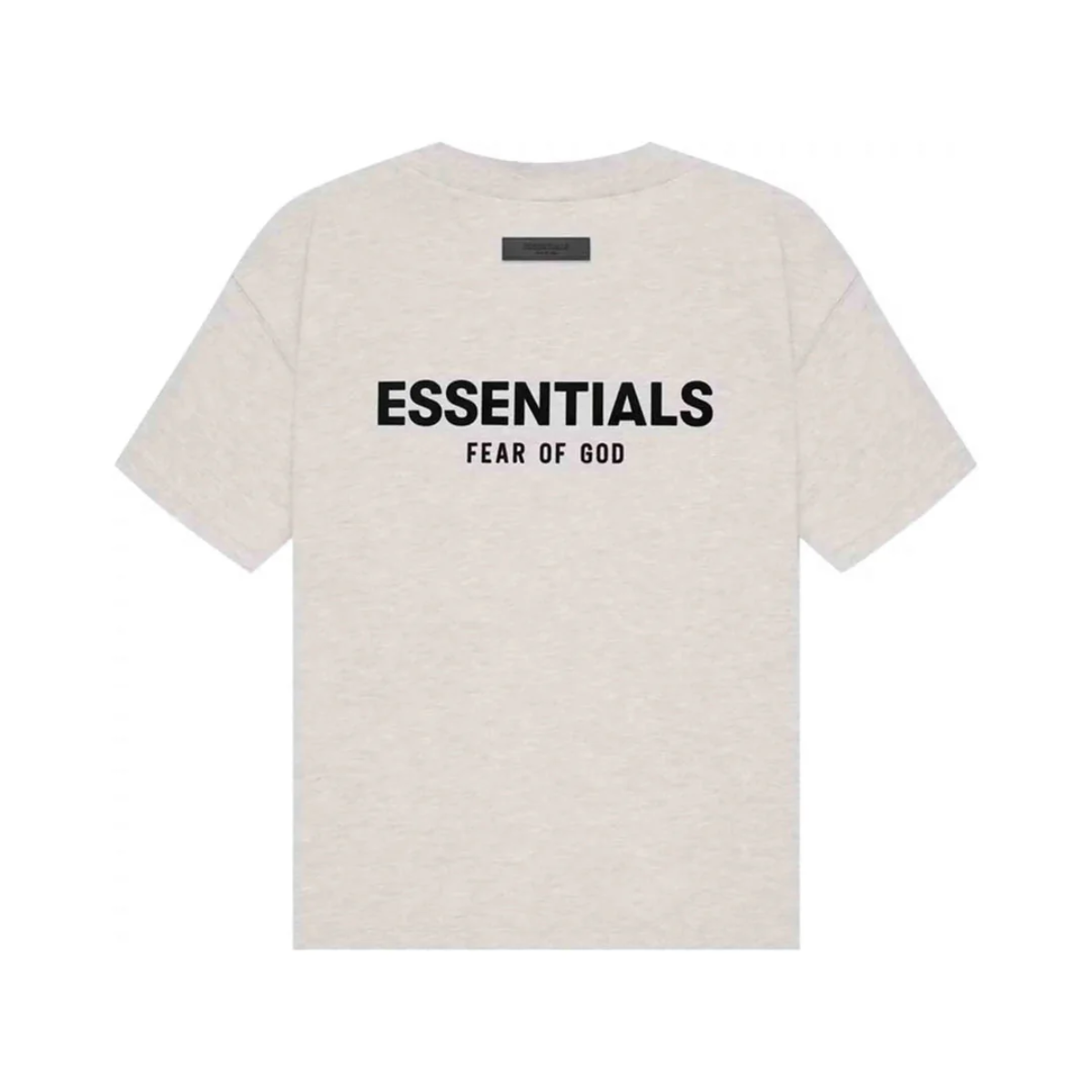 Fear of God Essentials Kids T-Shirt (Light Oatmeal)