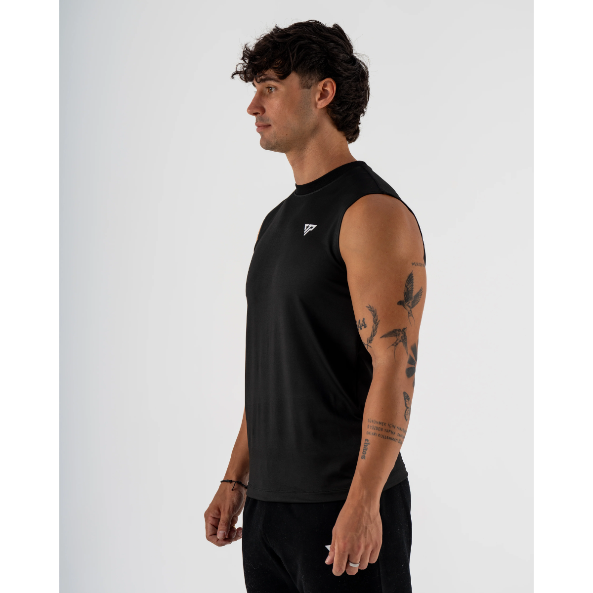 KEEPTHATPUMP Mens Dry Fit Tank (Black)