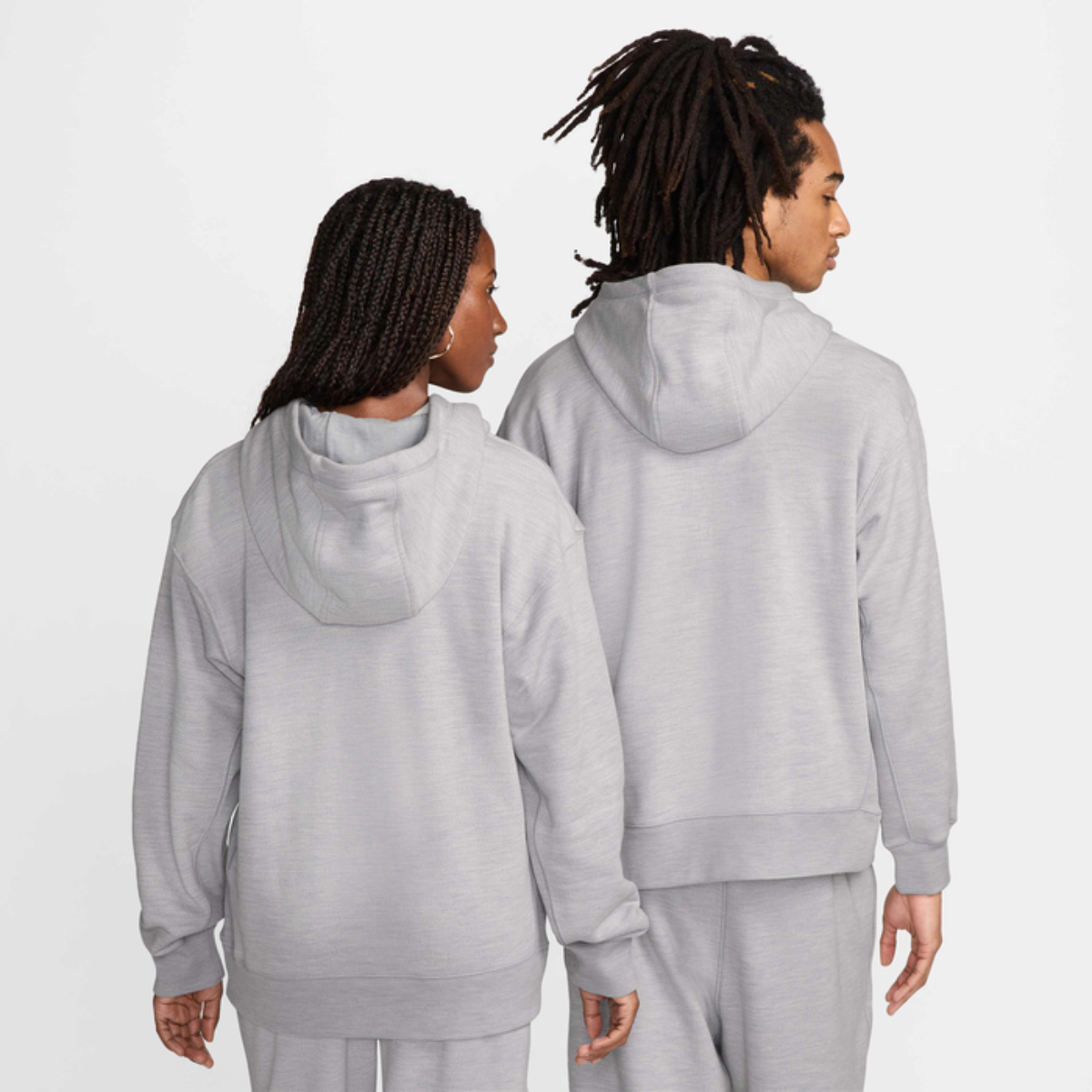Nike Wool Classic Hoodie (Matte Silver/Heather)