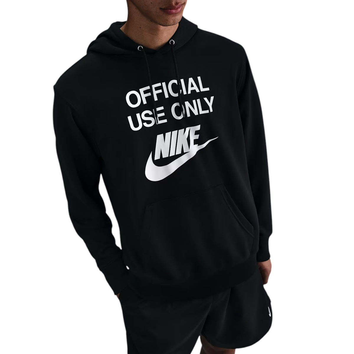 Nike Mens Club Hoodie Official Use Only (Black)