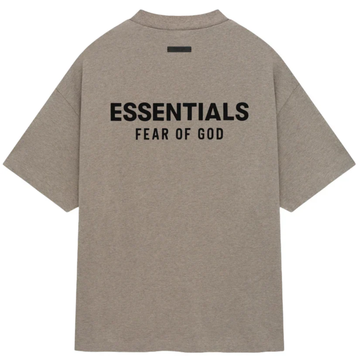Fear of God Essentials Jersey Crewneck T-Shirt (Heather Grey)