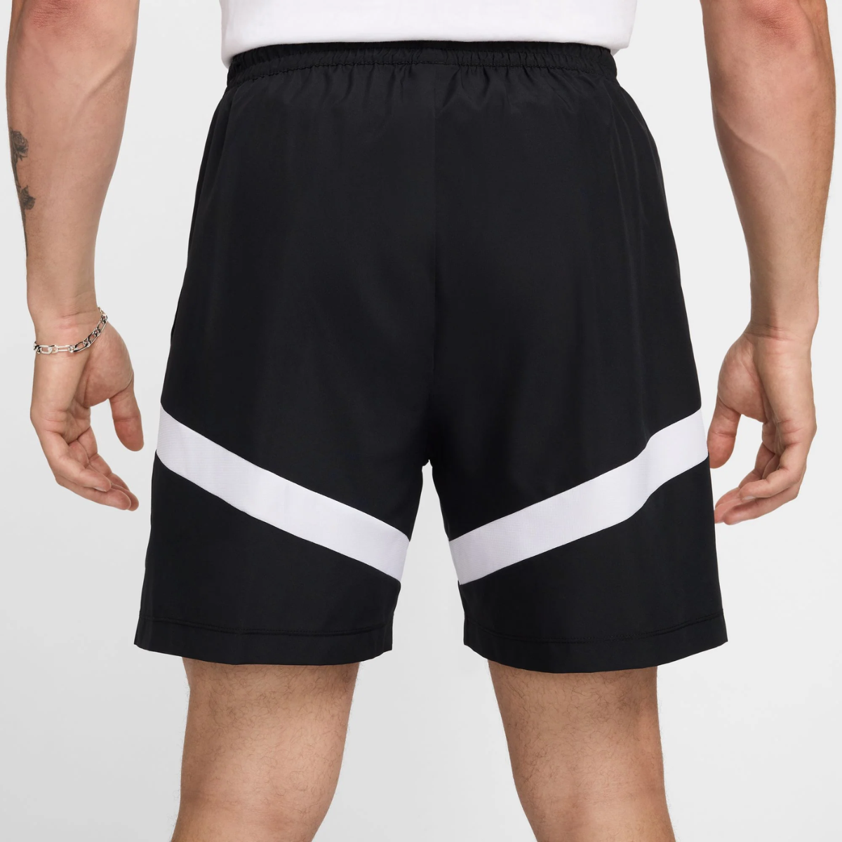 Nike Icon Mens 6" Dri-FIT Woven Basketball Shorts (Black/White)