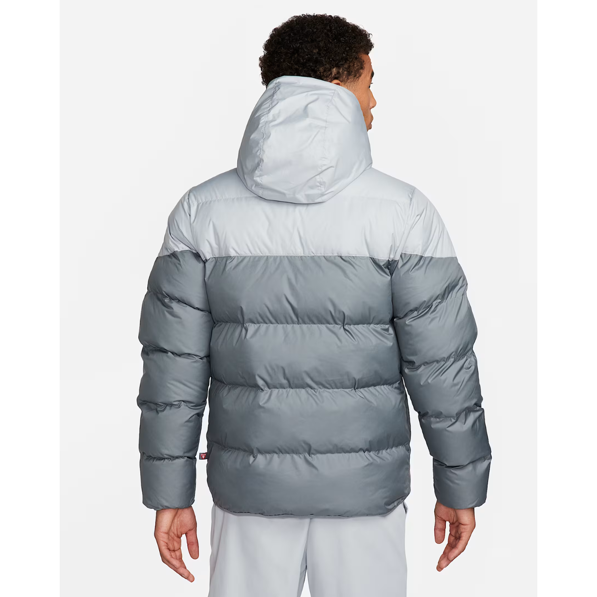 Nike Windrunner PrimaLoft® Men's Storm-FIT Hooded Puffer Jacket (Light Smoke Grey)
