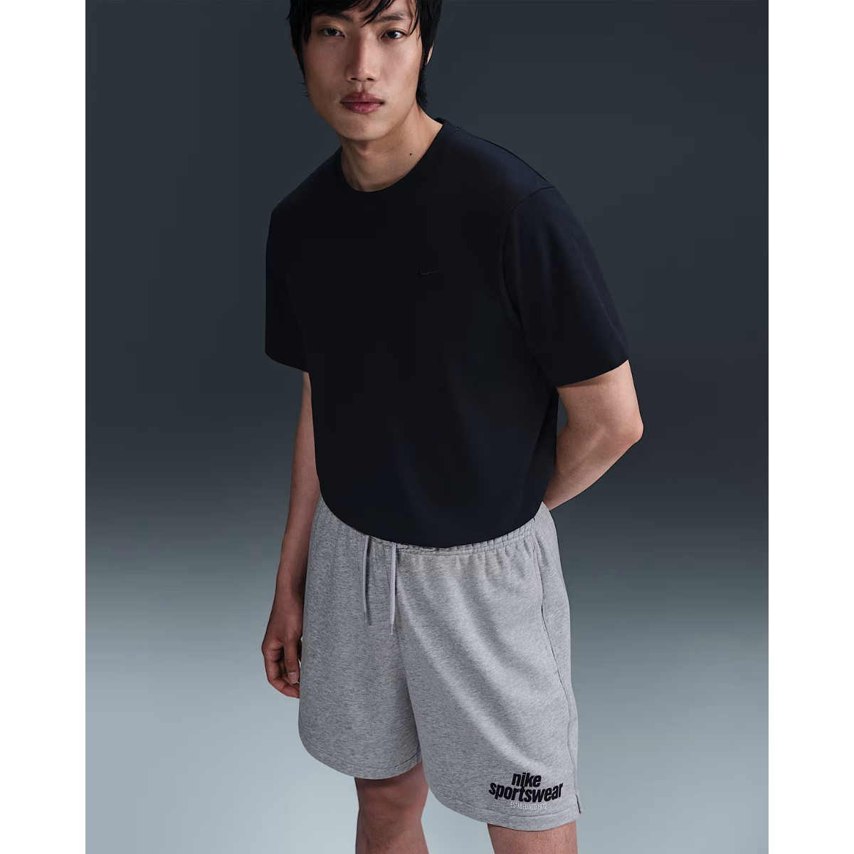 Nike Club Men's French Terry Flow Shorts (Grey)