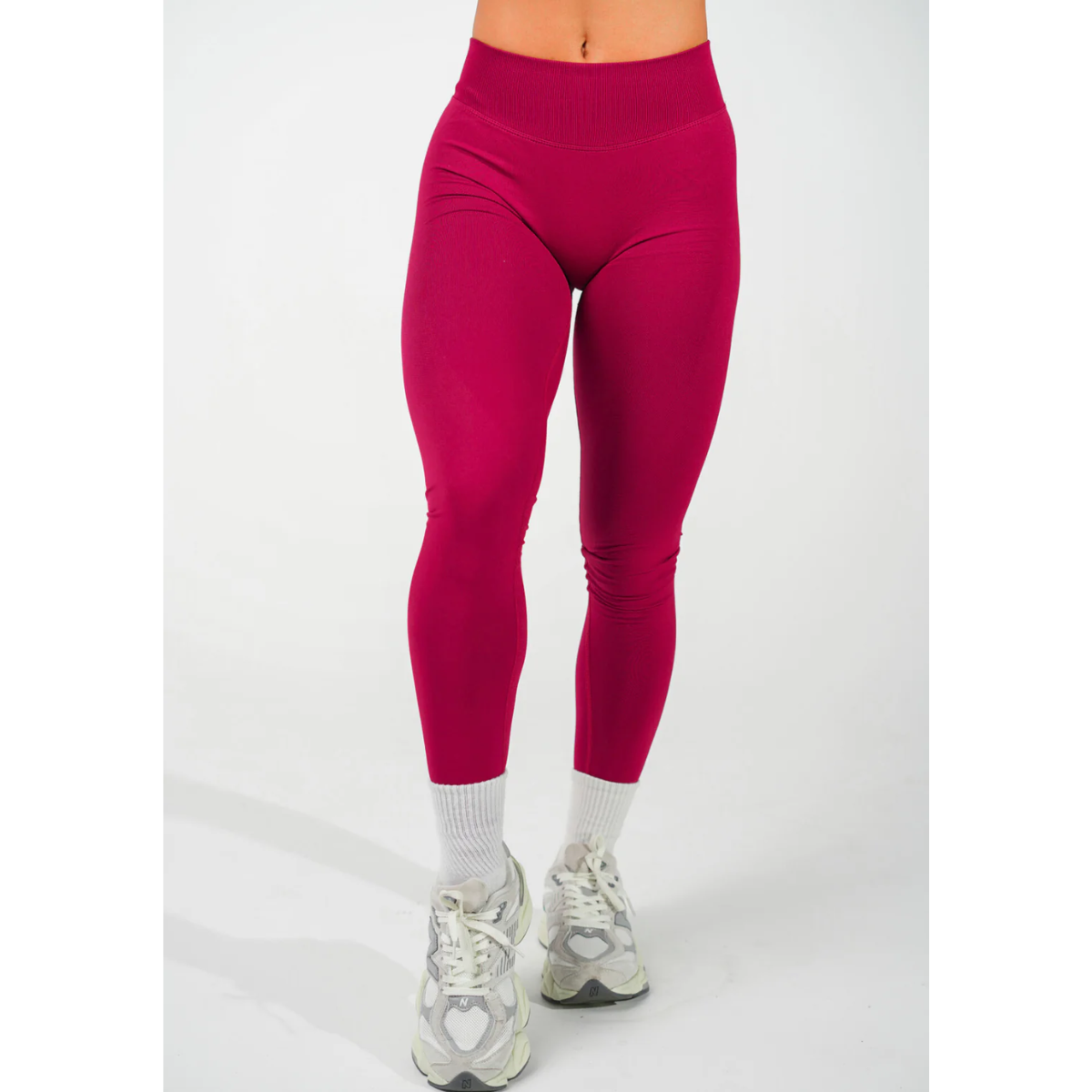 KEEPTHATPUMP Recoil Leggings (Cranberry)
