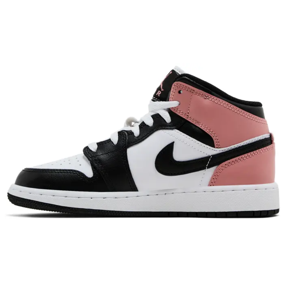 Air Jordan 1 Mid (White/Rust Pink)