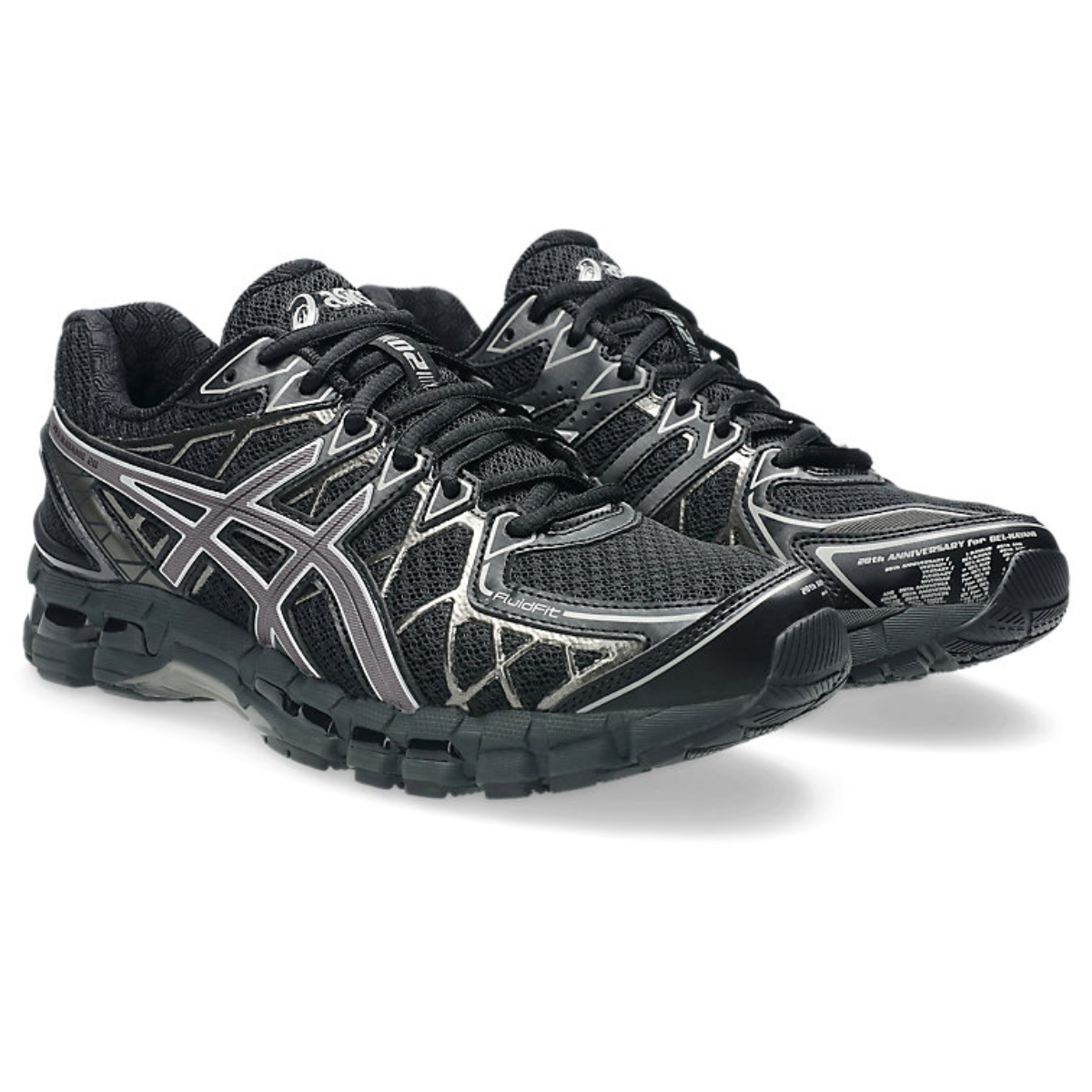 ASICS GEL-Kayano 20 (Black/Clay Grey)