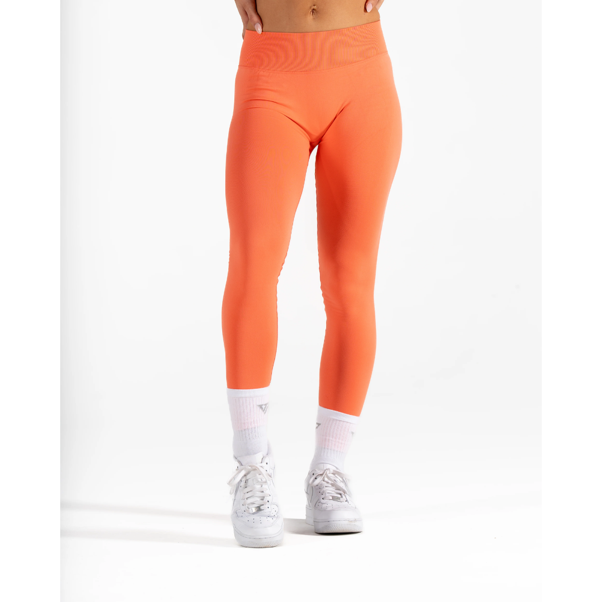 KEEPTHATPUMP Recoil Leggings (Tahiti Orange)