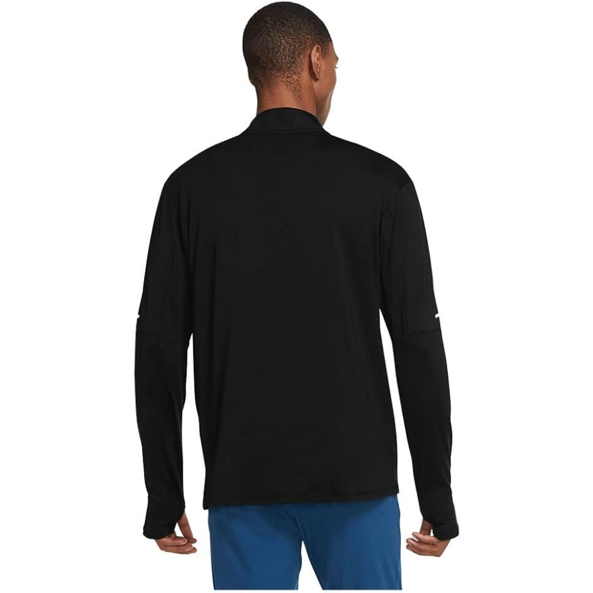 Nike Men's Dri-FIT 1/2-zip Running Top (Black)