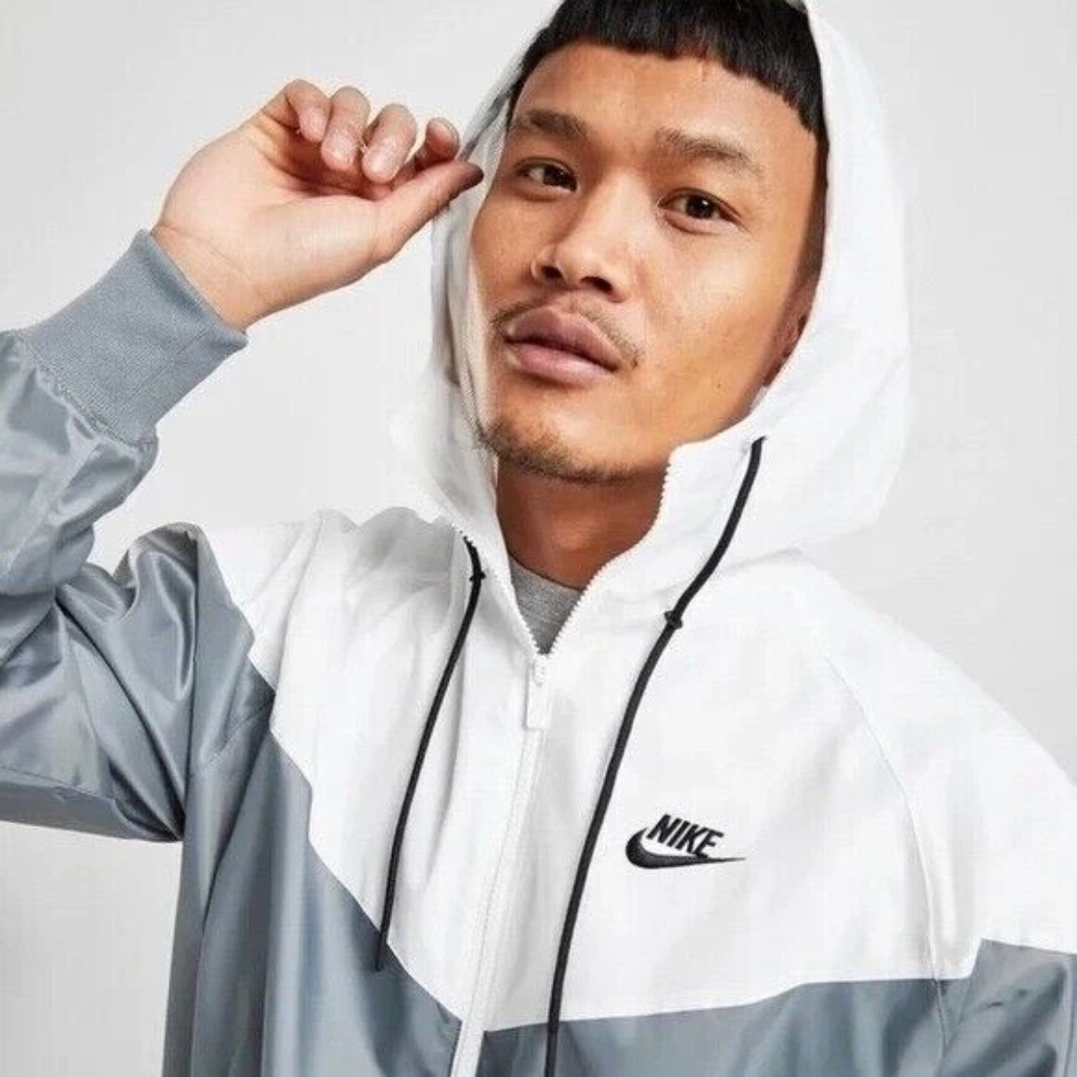 Nike Mens Windrunner Hooded Jacket (Smoke Grey)