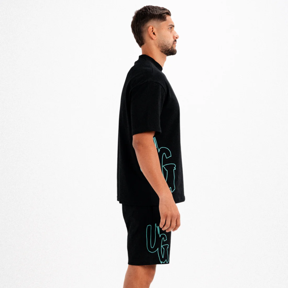 Undrground Omerta T-Shirt (Black/Tiffany)