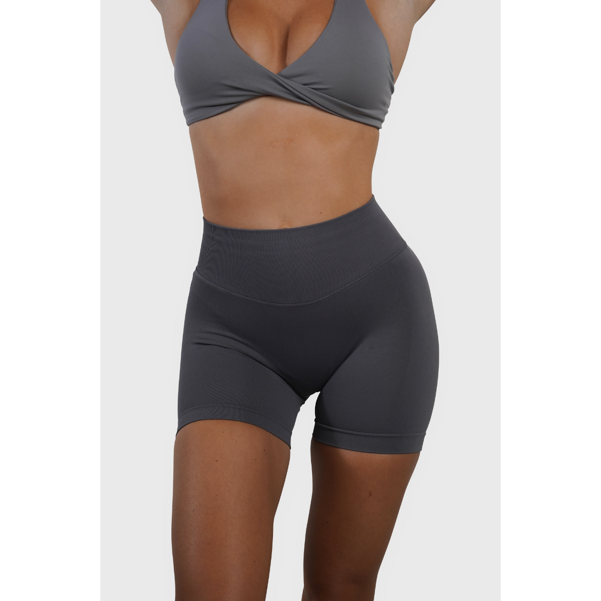 KEEPTHATPUMP Recoil Scrunch Shorts (Storm)