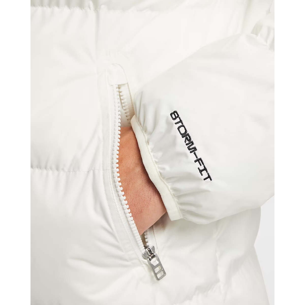 Nike Windrunner PrimaLoft® Men's Storm-FIT Hooded Puffer Jacket (White)