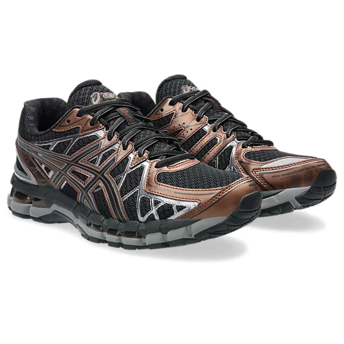 ASICS GEL-Kayano 20 (Black/Reddish Brown)