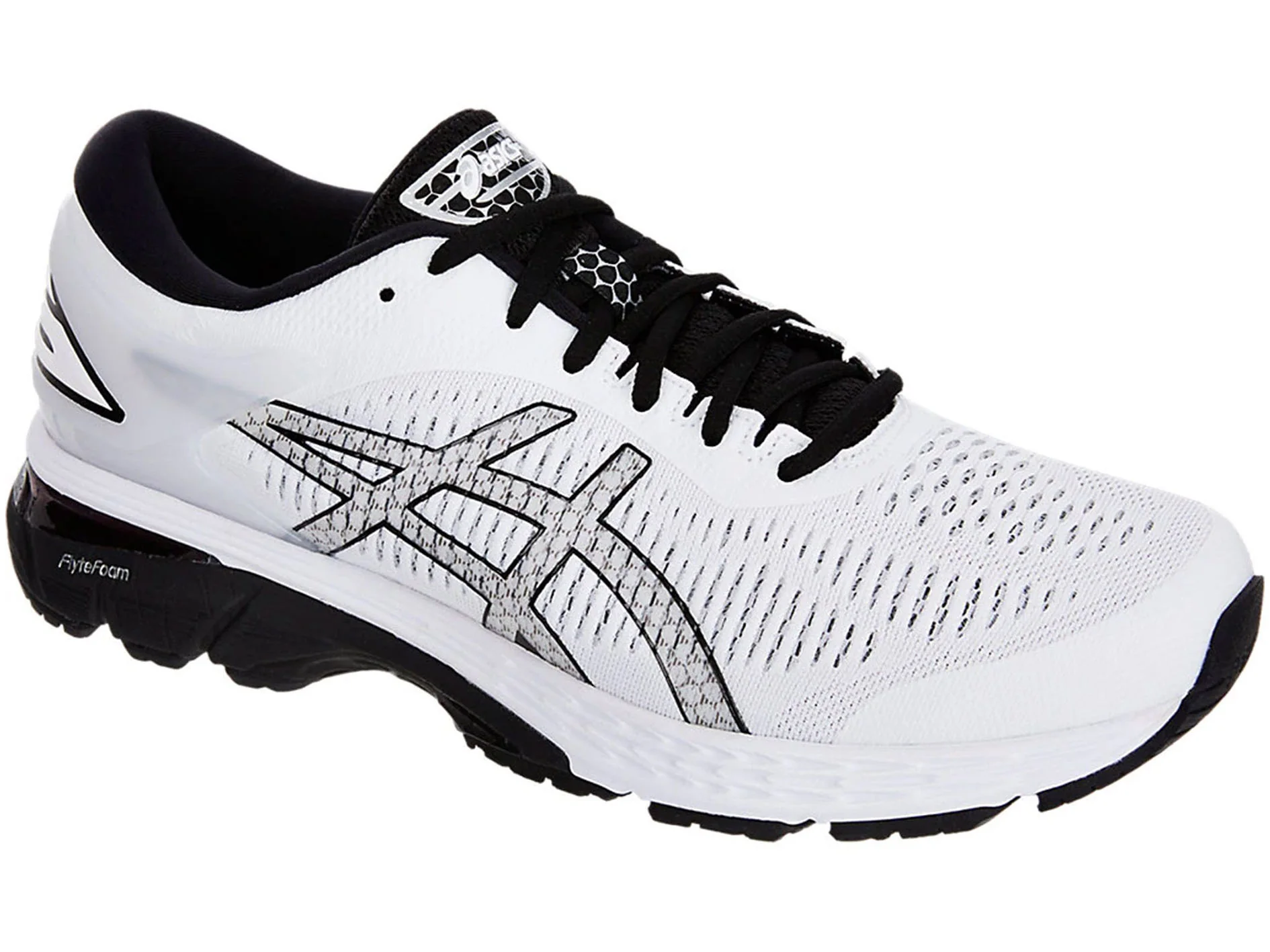 ASICS GEL-Kayano 25 (White/Black)