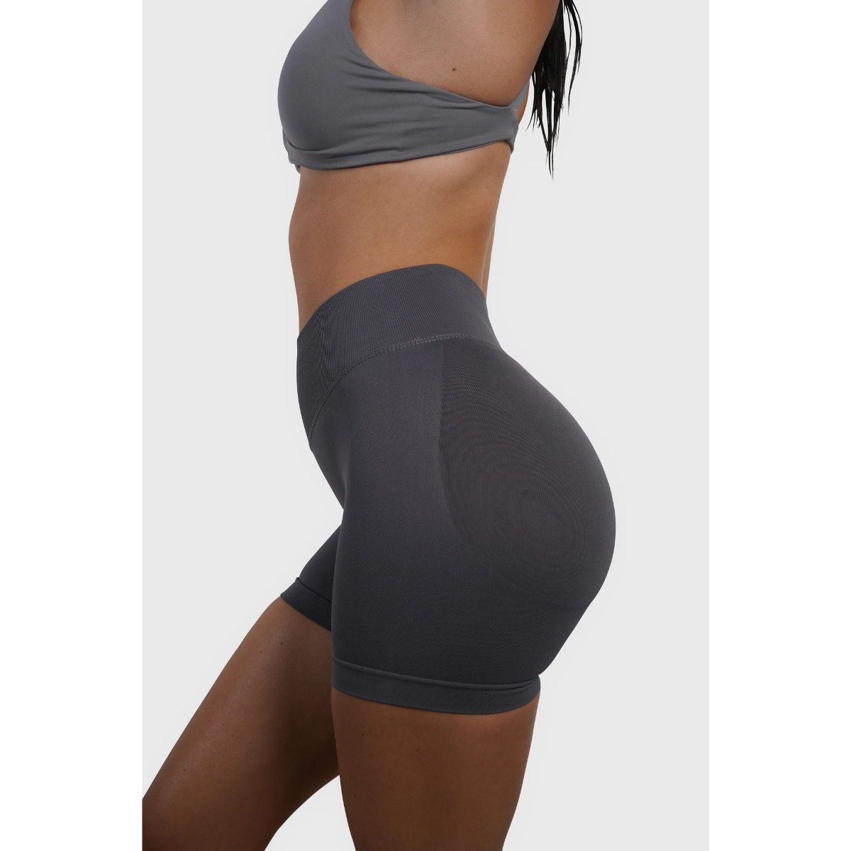 KEEPTHATPUMP Recoil Scrunch Shorts (Storm)