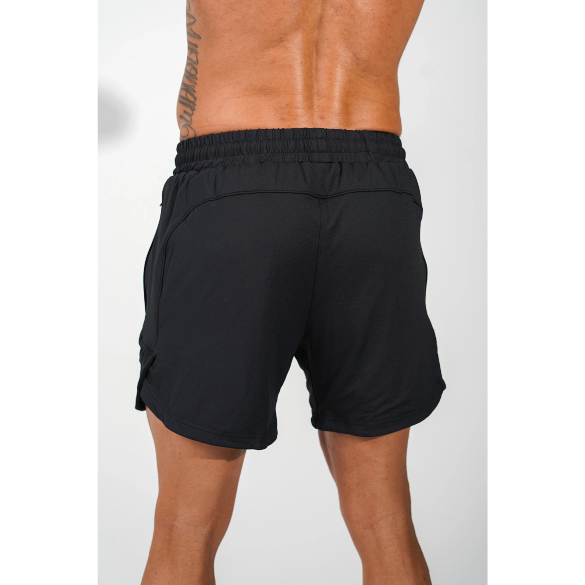 KEEPTHATPUMP Mens Hi Tech Shorts (Black)