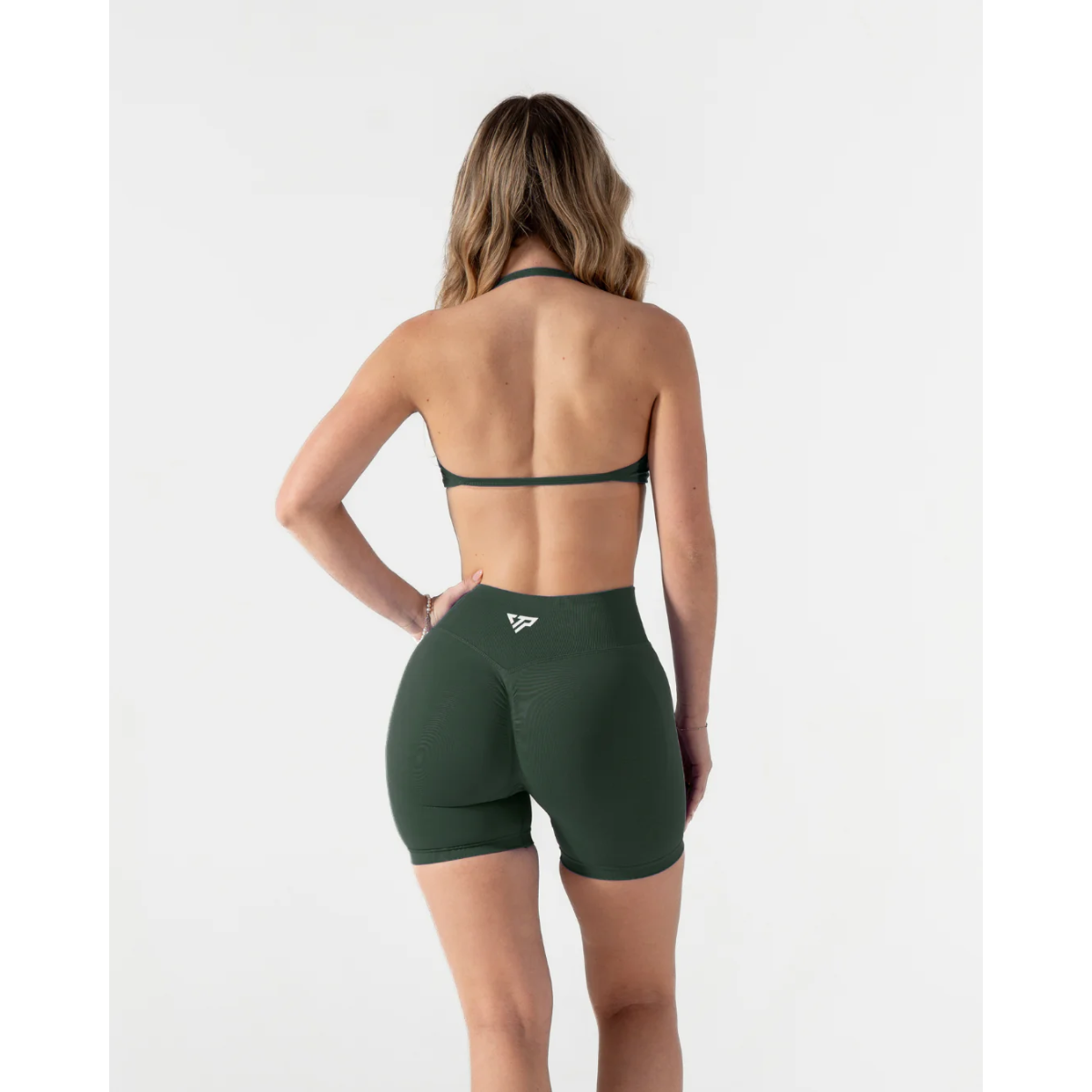 KEEPTHATPUMP Recoil Bralette (Forest Green)