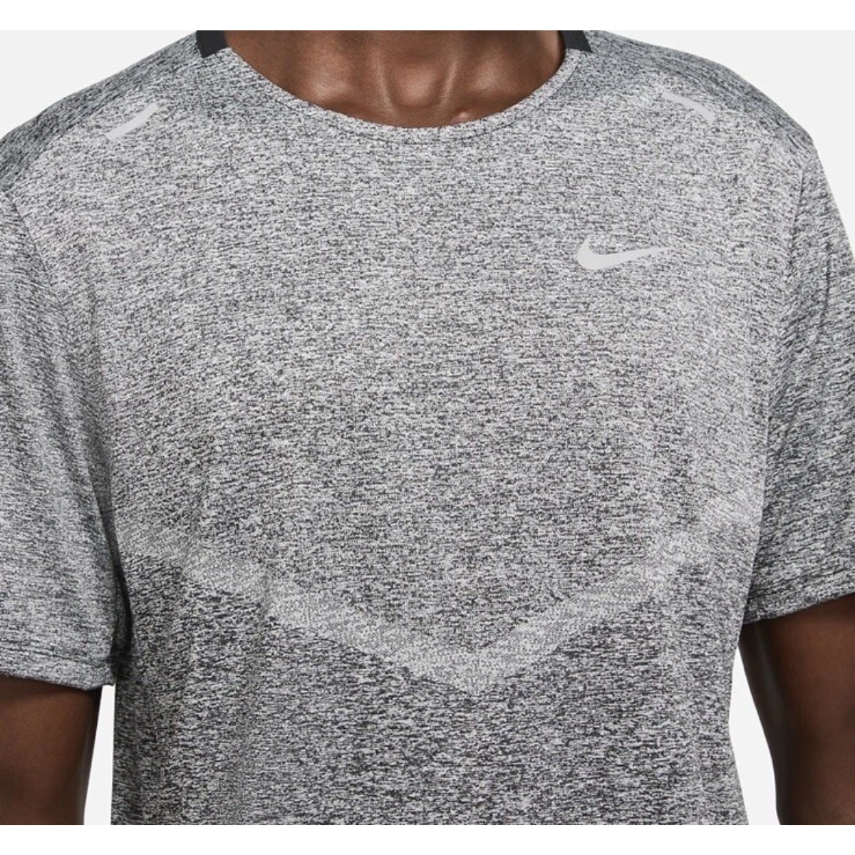 Nike Rise 365 Men's Dri-FIT Short-Sleeve Running T-Shirt (Grey)