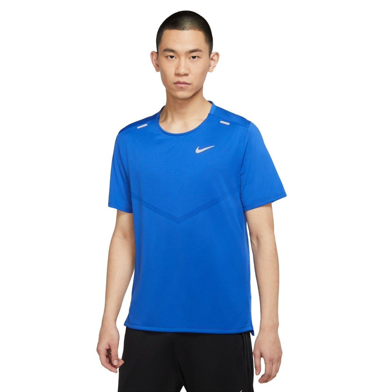 Nike Rise 365 Men's Dri-FIT Short-Sleeve Running Top (Game Royal)