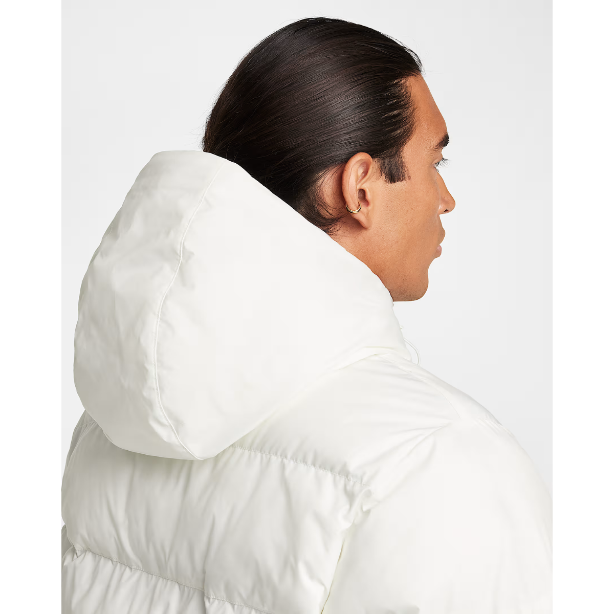 Nike Windrunner PrimaLoft® Men's Storm-FIT Hooded Puffer Jacket (White)