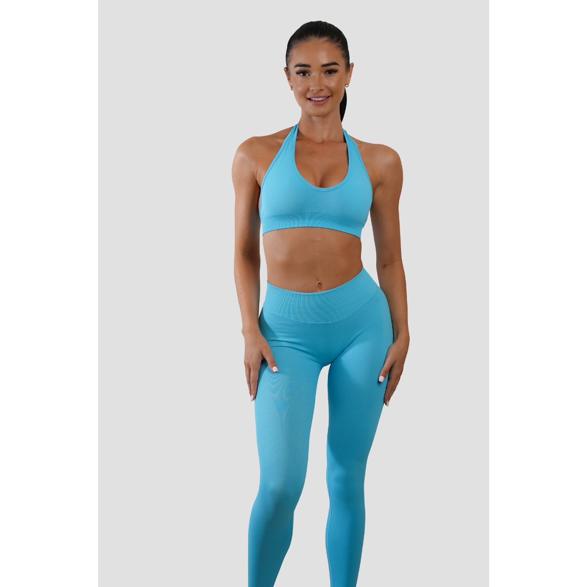 KEEPTHATPUMP Recoil Leggings (Ice Blue)