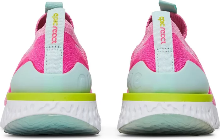 Nike Epic Phantom React Flyknit Psychic Pink Sneaker Hut