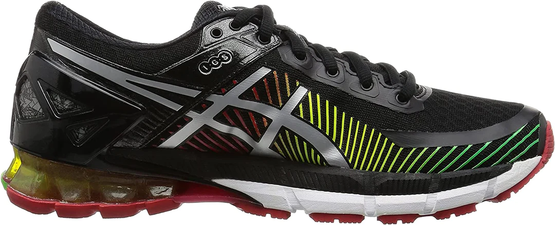 ASICS Gel Kinsei 6 Black Silver Red