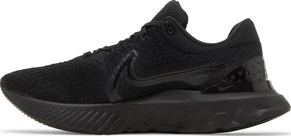 Mens Nike React Infinity Run FK 3 (Black)